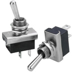 2PCS Toggle Switch KN3D-101 On/Off Switch 25A 12V 2 Pin Locking Electronics SPST SPDT DPDT Power Rocker Waterproof Cap