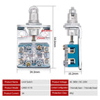 5pcs Silver Contact Micro Limit Switch LXW2-11 Travel Switch Contact Core For Machine Tool & Elevator Speed Governor LXK2-411K