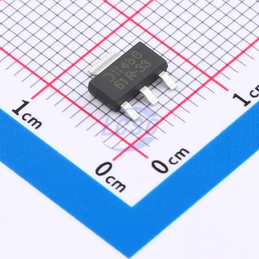 10-50Pcs/Original 61R-33 AP7361-33ER-13 Linear Voltage Regulator IC Positive Fixed 3.3V 1 Output 1A SOT-223R LDO Regulators