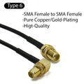 RG174 SMA to SMA Cable Female to Male extension jumper Pigtail Adapter Cable my SMA Antenna cable For WIFI 3G 4G GSM Antenna