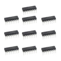 10PCS SN74HC595N 8-bit Serial-in, Serial or Parallel-out Shift Register with Output Latches; 3-state