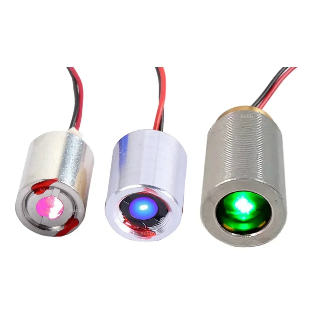 100mW Red 650nm Blue 450nm Green 50mW RGB Laser Module Diode Dot For DPSS Projector Sight Positioning Security Lights Mod Parts
