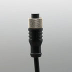 2m Line M12 4 5 Pins PVC LED IP67 Sensor Cable Connector Type A Socket Plug  Waterproof Male&Female Straight Angle Flange