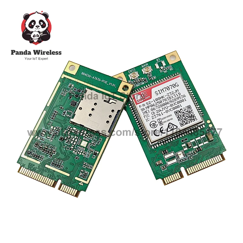 SIMCom SIM7070G Multi-Band Cat-M Cat-NB-IoT GPRS Module 1PCS Compatible with SIM7000 SM800F SIM900 with Or without SIM Card
