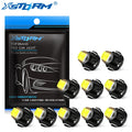 10Pcs T3 T4.2 T4.7 Led Bulb Canbus Super Bright Car Interior Lights Dashboard warming indicator Wedge Auto Instrument Lamp 12V