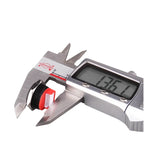 12 16 19 22mm Oxidized Black Ultra-thin Light Touch Button Tri-color Switch Waterproof IP65 Start Power Signal