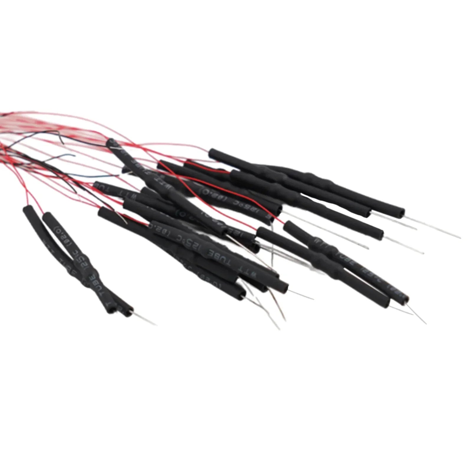 20pcs Prewired LED 0402 Warm White / White Light Emitting 12V Wired Leads For DIY Miniature Model Railroad Parts