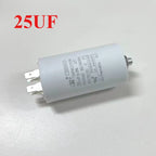 Universal 25uf Capacitor CBB60 Motor Run Capacitors Water Pump Starting Capasitor 450V AC Motors