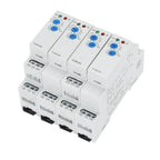 Din Rail Time Relay A Power-On Delay B Delay Disconnection AC/DC 12V-240V 16A 0.1S~10 Days Power-on delay automatic switch