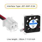 5V/12V/24V Cooling Turbo Fan Brushless 3D Printer Fan 2Pin For Extruder DC Cooler Blower Plastic Fan 3010/4010/4020/5010/5015