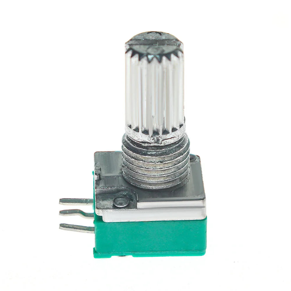 5Pcs RK097N 3Pin Potentiometers Industrial Switches B1K 5K 10K 20K 50K 100K 500K Switch Audio Shaft 15mm Amplifier Sealing RK097
