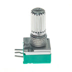 5Pcs RK097N 3Pin Potentiometers Industrial Switches B1K 5K 10K 20K 50K 100K 500K Switch Audio Shaft 15mm Amplifier Sealing RK097