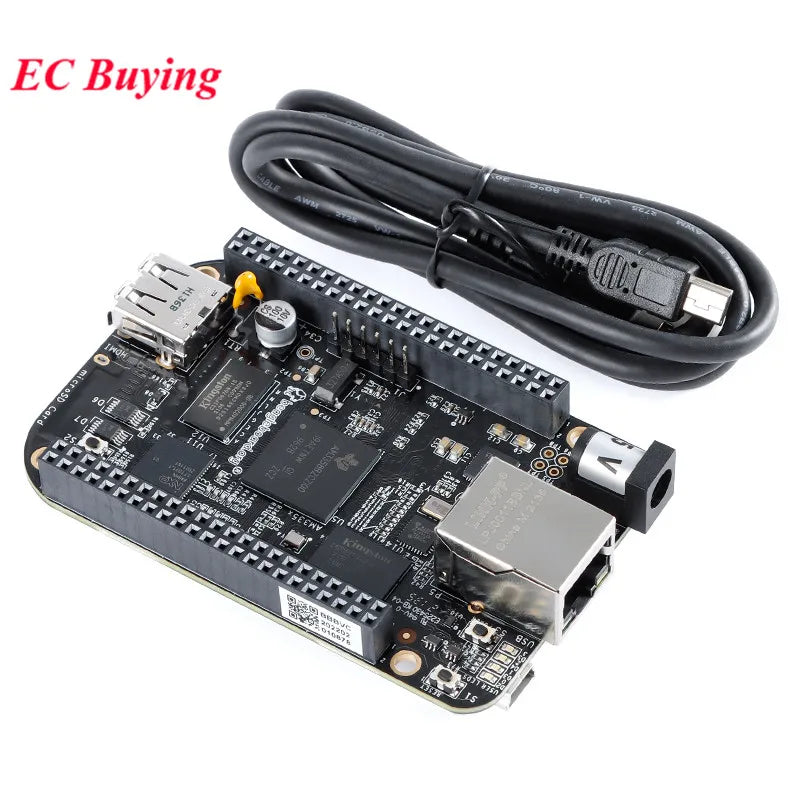 BeagleBone Black AM335x AM3358 Development Board Module BeagleBone Green Wireless WiFi BLE Cortex-A8 BB-Black Rev.C 5V 512MB