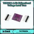 TXB0104 4-Channel Bidirectional Logic Level Shifter Auto Direction Sensing 1.8V to 5.5V for I2C UART GPIO, No Pull-Up Resistors