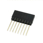 5pcs 2.54mm PC104 4P 6P 8P 10P 40P 1x4 1x6 1x8 1x10 1x40 Pin Long Single Straight Female Header Socket Connector For Arduino