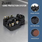1pcs Refrigerator Starter Compressor Overload Protector Start Relay QP3-12A ForRefrigerator Accessories