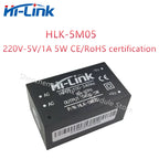 Free Shipping HLK-5M05 10pcs/lot AC DC 220V to 5V Power Supply Module Adjustable High Efficiency Step Down Converter