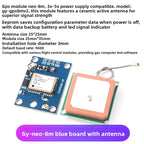 NEO-6M/7M/8M GPS Module for 51 MCU STM32,Arduino,APM2.5 Flight Control.High Sensitivity,Low Power,Fast Positioning with Antenna!