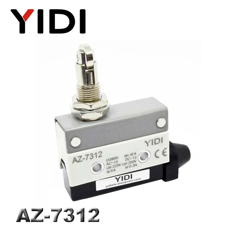 10A 250VAC AZ-7312 AZ-7311 AZ-7121 AZ-7310 TZ-7141 Waterproof Micro Switch Travel Limit Switch Straight 90degree Roller Lever