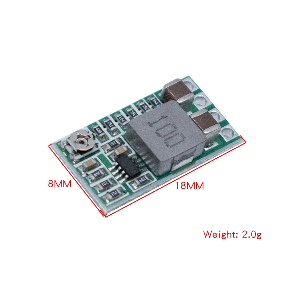WAVGAT Mini DC-DC 12-24V To 5V 3A Step Down Power Supply Module Voltage Buck Converter Adjustable 97.5% 1.8V 2.5V 3.3V 5V 9V 12V