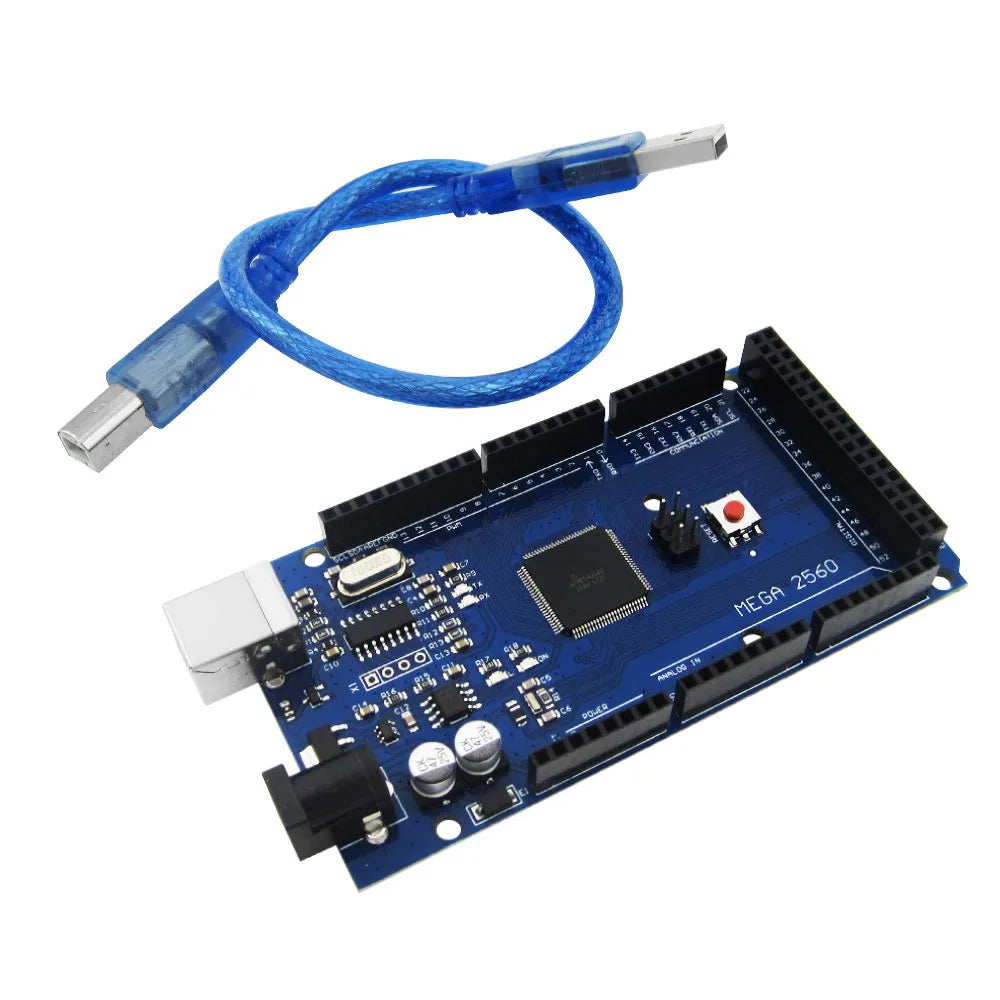 1pcs Mega 2560 R3 + 1pcs RAMPS 1.4 Controller + 5pcs A4988 Stepper Driver Module /RAMPS 1.4 2004 LCD Control for 3D Printer Kit