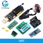 Original CH341 24 25 Series EEPROM Flash BIOS USB Programmer Module + SOIC8 SOP8 Test Clip For EEPROM 93CXX / 25CXX / 24CXX