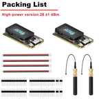 2PCS Heltec V4 LoRa32 ESP32-S3 SX1262 LoRaWAN 868MHz Development Board With 0.96 Inch OLED WiFi & BLE Mesh Network for IoT