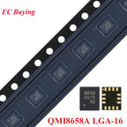 2Pcs/1pc QMI8658 QMI8658A 8658 LGA-16 6-axis Inertial Measurement Unit Gyroscope+Accelerometer Sensor Chip IC New Original