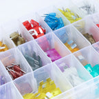 300/180/50Pcs Car Blade Fuse Assortment Kit Auto Truck Automotive Medium Small Mixed Motorcycle Circuit Fuse With Box 2A-35A