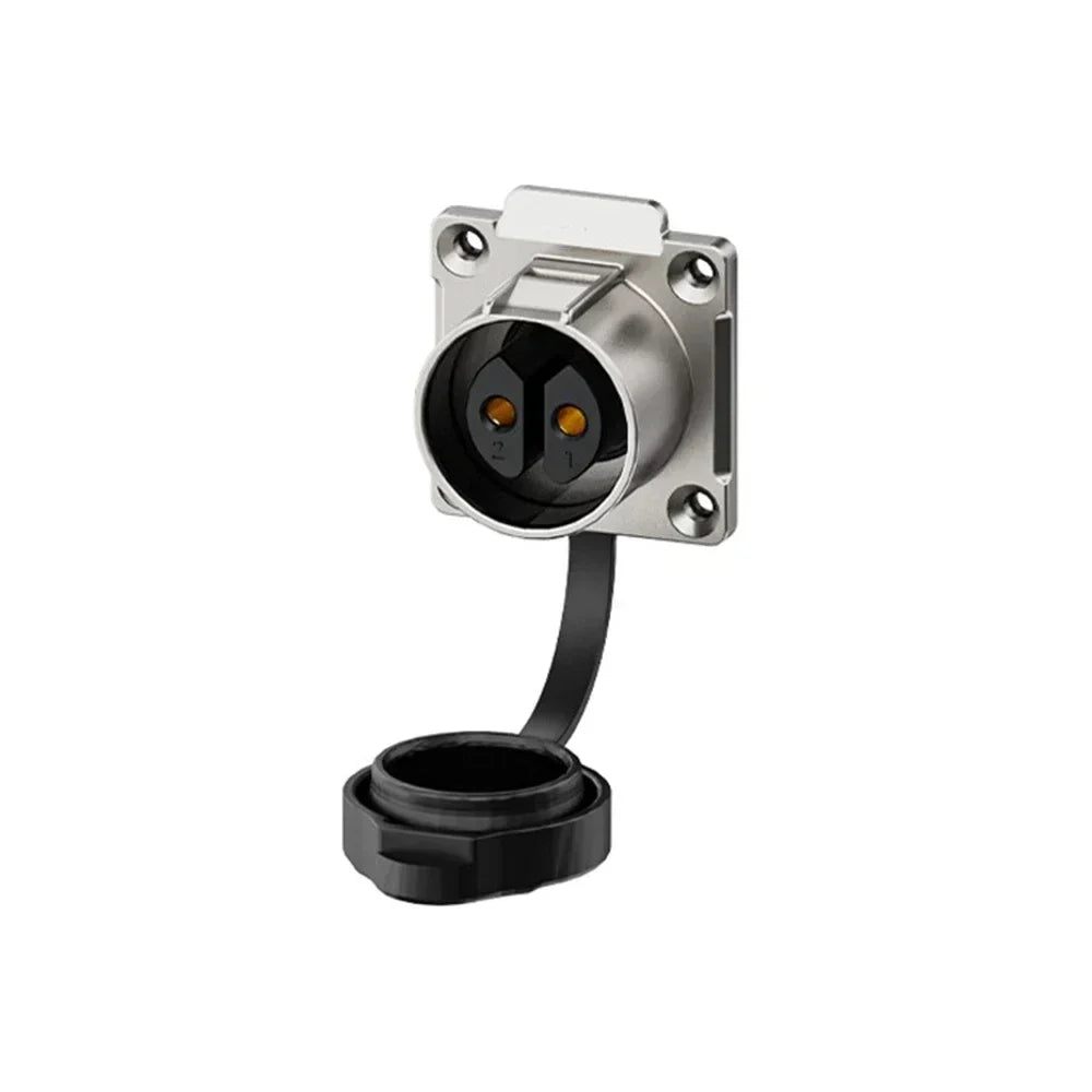 EW-LP24 Solderless Power Aviation Connector Waterproof Adapter Screw Lock Charger M24 2 3 4 5 Pin Male Plug Female Socket IP68