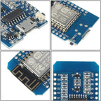 10pcs WeMos D1 Mini Pro V3.0 NodeMcu 4MB/16MB Bytes Lua WIFI Internet of Things Development Board Based ESP8266 CH340G Nodemcu V