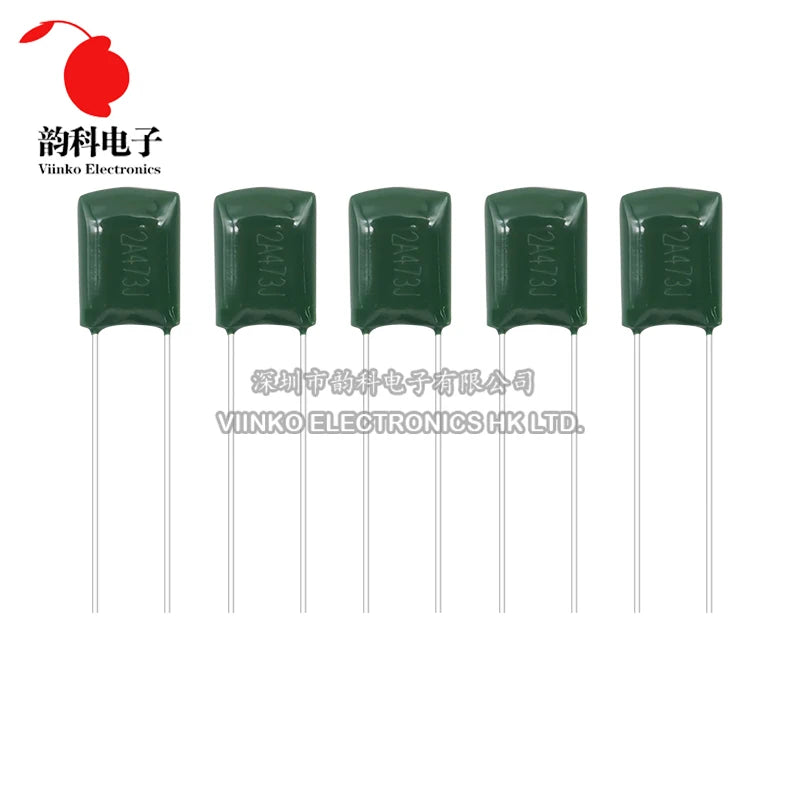 150pcs 15Values Polyester Film Capacitor Assortment Kit with Box 2A331J 2A471J 2A102J 2A103J 2A223J 2A104J 2A154J 2A224J 2A474J