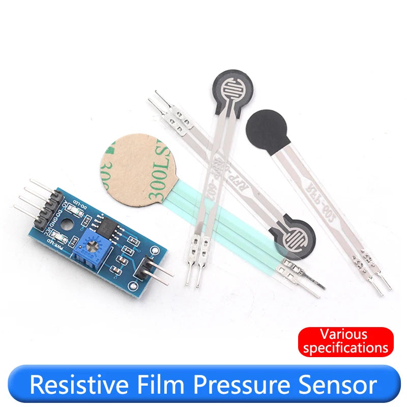 FSR402 Resistive Film Pressure Sensor Force Sensitive Resistor Thin Film RFP602 Weighing Sensor Module