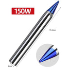 1pc Soldering Iron Tips Blue Pointed Welding Tips 30/40/60/80/100/150W External Heat Soldering Iron Lead-Free Station Solder