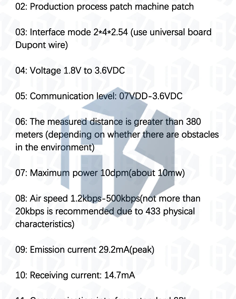 CC1101 10mW Wireless Module 433MHZ 868MHZ 300-1000M Long Distance Transmission With SMA Antenna Wireless Transceiver Module