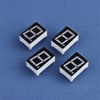 10Pcs 0.56 Inch 10Pins 1 Bit 7 Segment Red LED Digital Display Tube Common Anode Cathode 5161AS 5161BS
