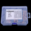 60Values 0.1R 100R 200R 1/2W 1W 2W 3W 1% Metal film resistors kit dip  300R 1K 2K 3K Resistor