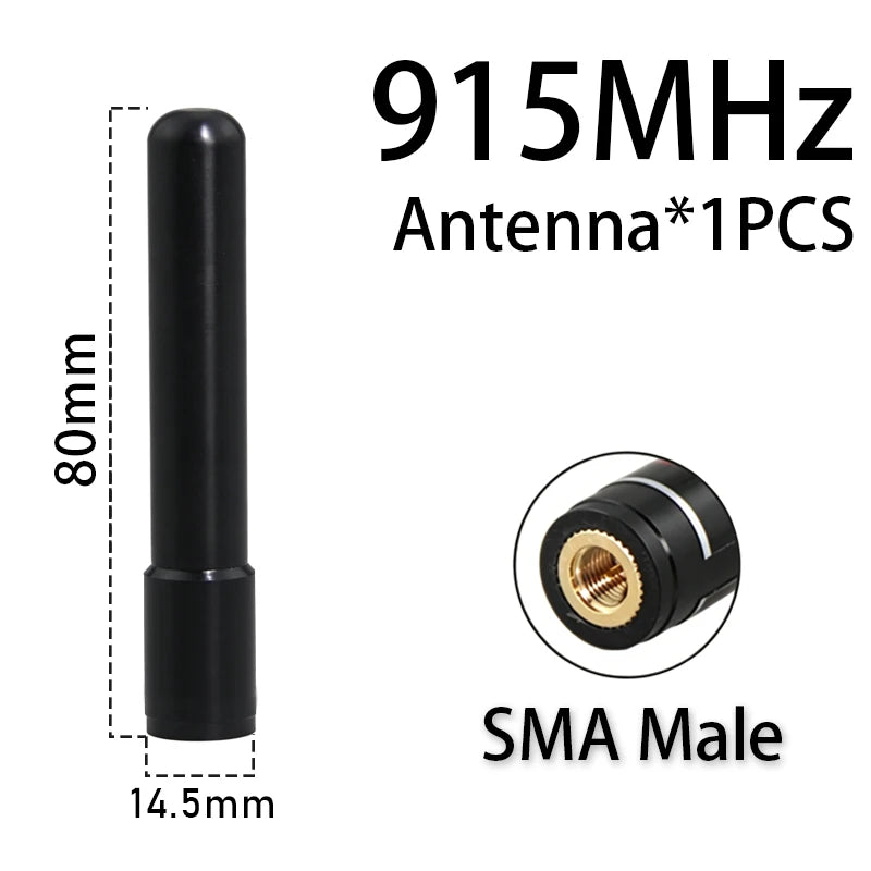 GIZONT Mini LoRa 868MHz 915MHz Antenna with U.FL To SMA Connector for Lora Board IOT Lora32u4 II Wifi Lora32 Lora Module