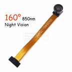 OV2640 CAM Camera Module for ESP32 CAM Camera Module 66 120 160 Degree 650nm 850nm Night Vision 24PIN 0.5MM Pitch 75MM 1632*1232