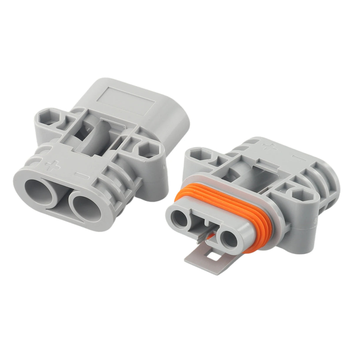  Male Female Connector FOR Anderson- 50Amp 600V 6 AWG Grey Forklift Cable Power Connectors Plug- Solar Panel Wire Connector