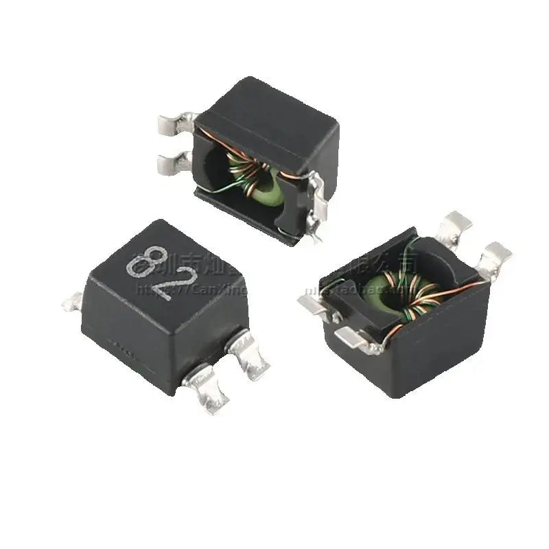 10PCS/ Imported SMD miniature four-pin 200Ω 1A power signal line to eliminate noise common mode inductance filter M-522CT