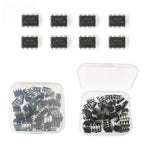 Takefast 10/25/50/100/500PCS Integrated Circuits NE555 NE555P DIP-8 IC Chip Kit