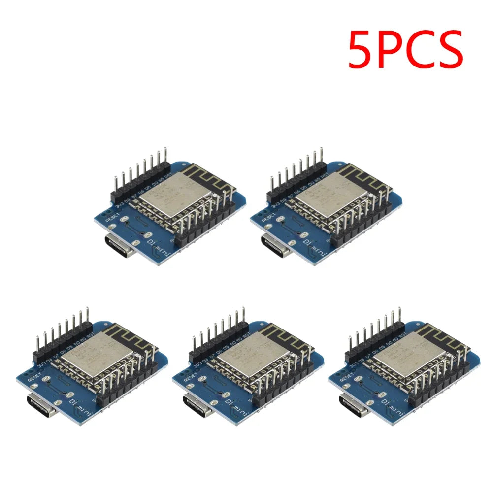 ESP8266 ESP-12F D1 Mini NodeMcu Lua WIFI CH340 Development Board Type-C D1 Mini WIFI Development Board NodeMCU Lua Module