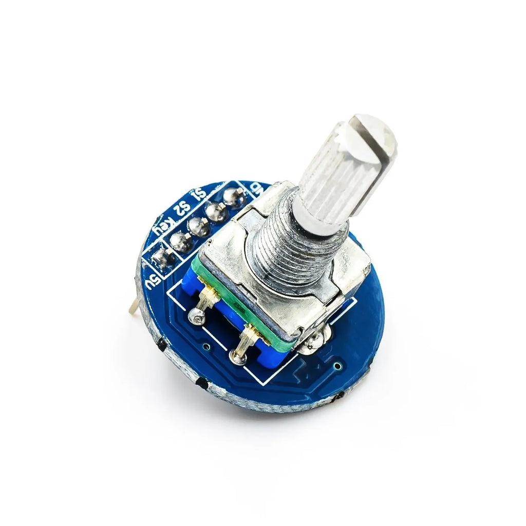 360 Degrees Rotary Encoder Module Rotary Potentiometer Analog Knob Module for Arduino KY-040 RV09 Rotary Encoder EC11 Knob Cap