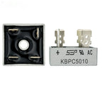 LAUBEI 2PCS/Lot KBPC5010 Diode bridge rectifiers diodes 50A 1000V KBPC 5010 power rectifier diode electronic components