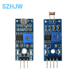 1-10pcs Photoresistor Resistance Modules Digital Light Intensity Detection Sensor Module 3Pin 4Pin For Arduino UNO