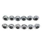 GX20 Metal Aviation Connector 2 3 4 5 6 7 8 9 10 12 14 15 Pin Male Female Plug Socket Panel Mount Flange Circular Cable Joint