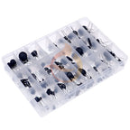 200Pcs 22Value 2.5D/3D/5D/8D/10D/20D/47D-7/9/11/13/15 NTC Thermal Resistor Negative Temperature Coefficient Assorted kit