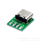 USB 3.1 Type-C 16-Pin Test Breakout Board Full Pinout Adapter Socket for Diagnosis & Data Cable Prototyping