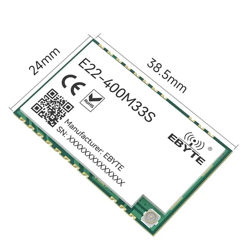 ABUO-2X EBYTE SX1268 433Mhz Lora Wireless RF Transceiver Module E22-400M33S Low Power 33Dbm Long Distance 16KM